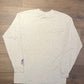 Ojibwa Casinos Baraga & Marquette Graphic Tee | Size Large | Vintage 2000s Promotional Tourist Grey T-Shirt | Free Shipping to USA |