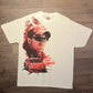 Dale Earnhardt Jr. Budweiser NASCAR Racing Graphic Tee | Size X-Large | Vintage 2000s Tags White Racing T-Shirt | Free Shipping to USA |