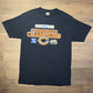 Chicago Bears 2006 Conference Champions Graphic Tee | Size Large | Vintage 2000s NFL Football Blue T-Shirt |