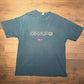 Chaps Ralph Lauren Graphic Tee | Size X-Large | Vintage 2000s Branded Promotional Polo Teal Blue T-Shirt | Free Shipping to USA |