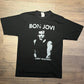 Bon Jovi Lost Highway Tour 2007-2008 Graphic Tee | Size Medium | Vintage 2000s Rock Music Black T-Shirt |