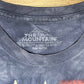 Native & Wolf Graphic Tee | Size Large | Vintage 2000s Promotional Big Print Blue T-Shirt | The Mountain Tag | Free Shipping to USA |