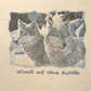Call Of The Wild Wolfpack Graphic Tee | Size Large | Vintage 1990s Scenic Wolf Animal White T-Shirt | Free Shipping to USA |