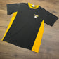 Pittsburgh Steelers Embroidered Graphic Tee | Size Large | Vintage 2000s NFL Football Black T-Shirt | Free Shipping to USA |