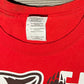 University Of Wisconsin Badgers Graphic Tee | Size Large | Vintage 2000s College Sports Red T-Shirt | Free Shipping to USA |