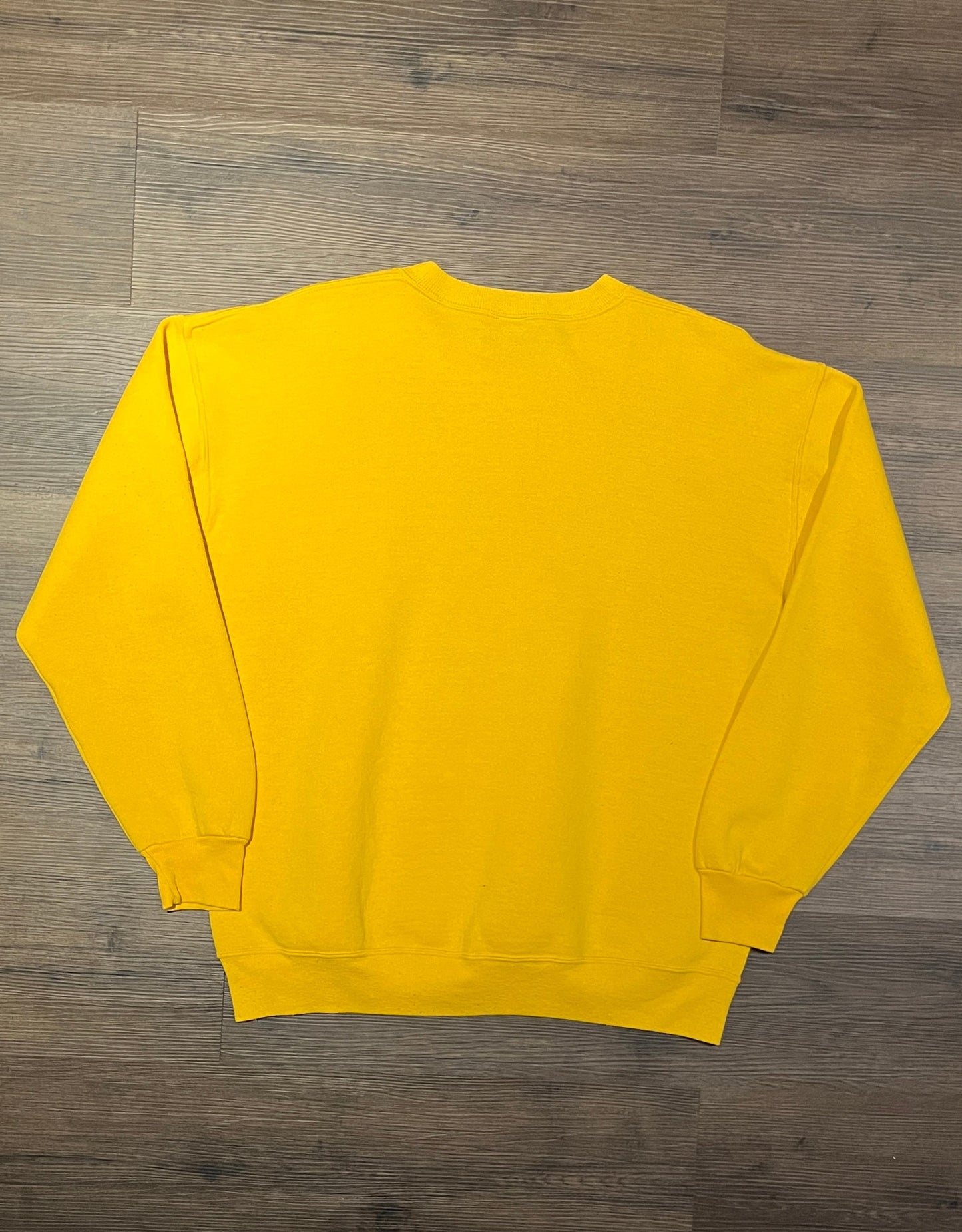 Pittsburgh Steelers Graphic Crewneck | Size X-Large | Vintage 1990s NFL Football Yellow Sweater | Free Shipping to USA |