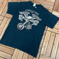 American Pride Daytona Bike Week Graphic Tee | Size Medium | Vintage 2000s Motorcycle Biker Black T-Shirt | Free Shipping to USA |