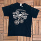 American Pride Daytona Bike Week Graphic Tee | Size Medium | Vintage 2000s Motorcycle Biker Black T-Shirt | Free Shipping to USA |