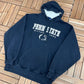 Penn State Nittany Lions Stitched Graphic Hoodie | Size Large | Vintage 2000s College Sports Blue Sweater | Free Shipping to USA |