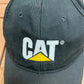 Caterpillar Workwear Embroidered Hat | Adjustable With Metal Clasp | Vintage Black Cat Trucker Branded Cap | Free Shipping to USA |