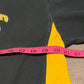 Pittsburgh Steelers Embroidered Graphic Tee | Size Large | Vintage 2000s NFL Football Black T-Shirt | Free Shipping to USA |