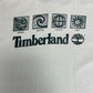 Timberland Bootleg Graphic Tee | Size X-Large | Vintage 1990s White Graphic T-Shirt | Earth. Wind. Water. Fire. | Free Shipping to USA |