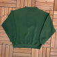 Green Bay Packers Graphic Crewneck | Size Large | Vintage 1990s NFL Football Green Sweater | Logo 7 Neck Tag | Free Shipping to USA|