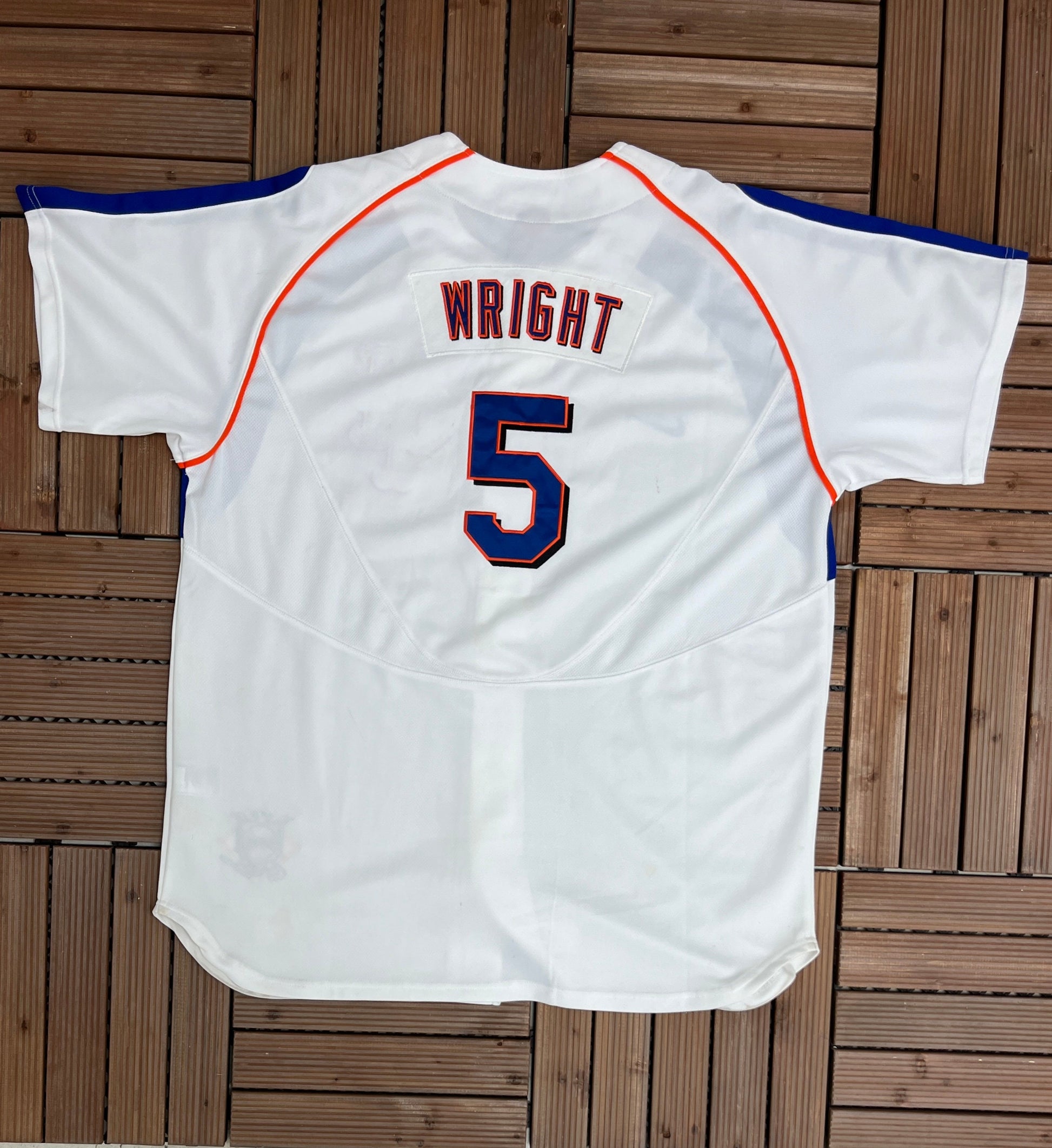 Vintage New York Mets David Wright Nike Jersey Size Large 