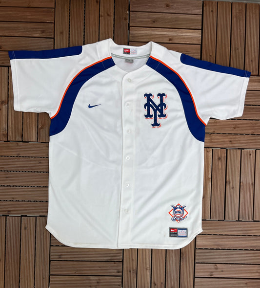 New York Mets David Wright Nike Baseball Jersey | Size X-Large | Vintage 2000s Nike MLB Baseball White Jersey | Free Shipping to USA |