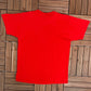 Broadway New York Embroidered Graphic Tee | Size Large | Vintage 2000s Promotional Tourist Red T-Shirt | Free Shipping to USA|