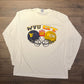 West Virginia Mountaineers vs. Georgia Tech Yellow Jackets Graphic Tee | Size X-Large | Vintage 2000s White T-Shirt | Free Shipping to USA |
