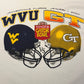 West Virginia Mountaineers vs. Georgia Tech Yellow Jackets Graphic Tee | Size X-Large | Vintage 2000s White T-Shirt | Free Shipping to USA |