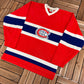Montreal Canadiens Hockey Jersey | Size Medium | Vintage 1980s Maska Superfil NHL Hockey Jersey |