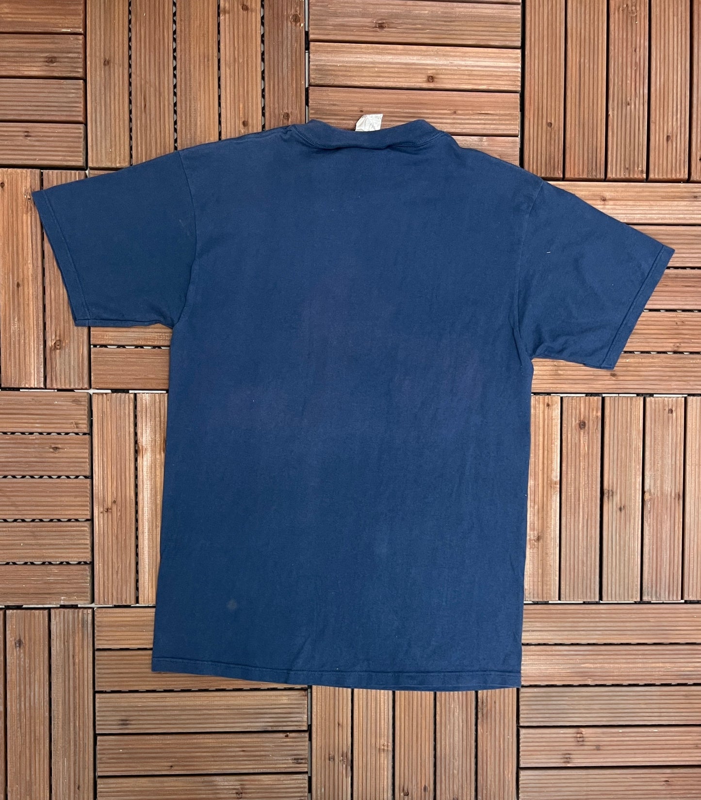 Mr. New Dad Graphic Tee | Size Medium | Vintage 2000s The Mister Promotional Cute Blue T-Shirt | Free Shipping to USA |