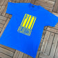 University of Pitt Volunteers Graphic Tee | Size Large | Vintage 1990s Single Stitch College Blue T-Shirt | Free Shipping to USA|