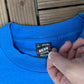 University of Pitt Volunteers Graphic Tee | Size Large | Vintage 1990s Single Stitch College Blue T-Shirt | Free Shipping to USA|