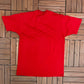 Wall Elementary Looney Tunes Graphic Tee | Size Large | Vintage 1990s Cartoon Promotional Red T-Shirt | Free Shipping to USA|