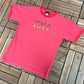 Kiss Rock Band Graphic Tee | Size Large | Vintage 1990s Rock Band Promotional Red T-Shirt |