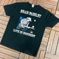 Brad Paisley American Saturday Night Tour Graphic Tee | Size X-Large | Vintage 2000s Country Music Black T-Shirt | Free Shipping to USA|