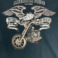 American Pride Daytona Bike Week Graphic Tee | Size Medium | Vintage 2000s Motorcycle Biker Black T-Shirt | Free Shipping to USA |