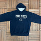 Penn State Nittany Lions Stitched Graphic Hoodie | Size Large | Vintage 2000s College Sports Blue Sweater | Free Shipping to USA |