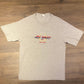 Las Vegas, Nevada Embroidered Graphic Tee | Size Large | Vintage 2000s Promotional Tourist Grey T-Shirt | Free Shipping to USA |