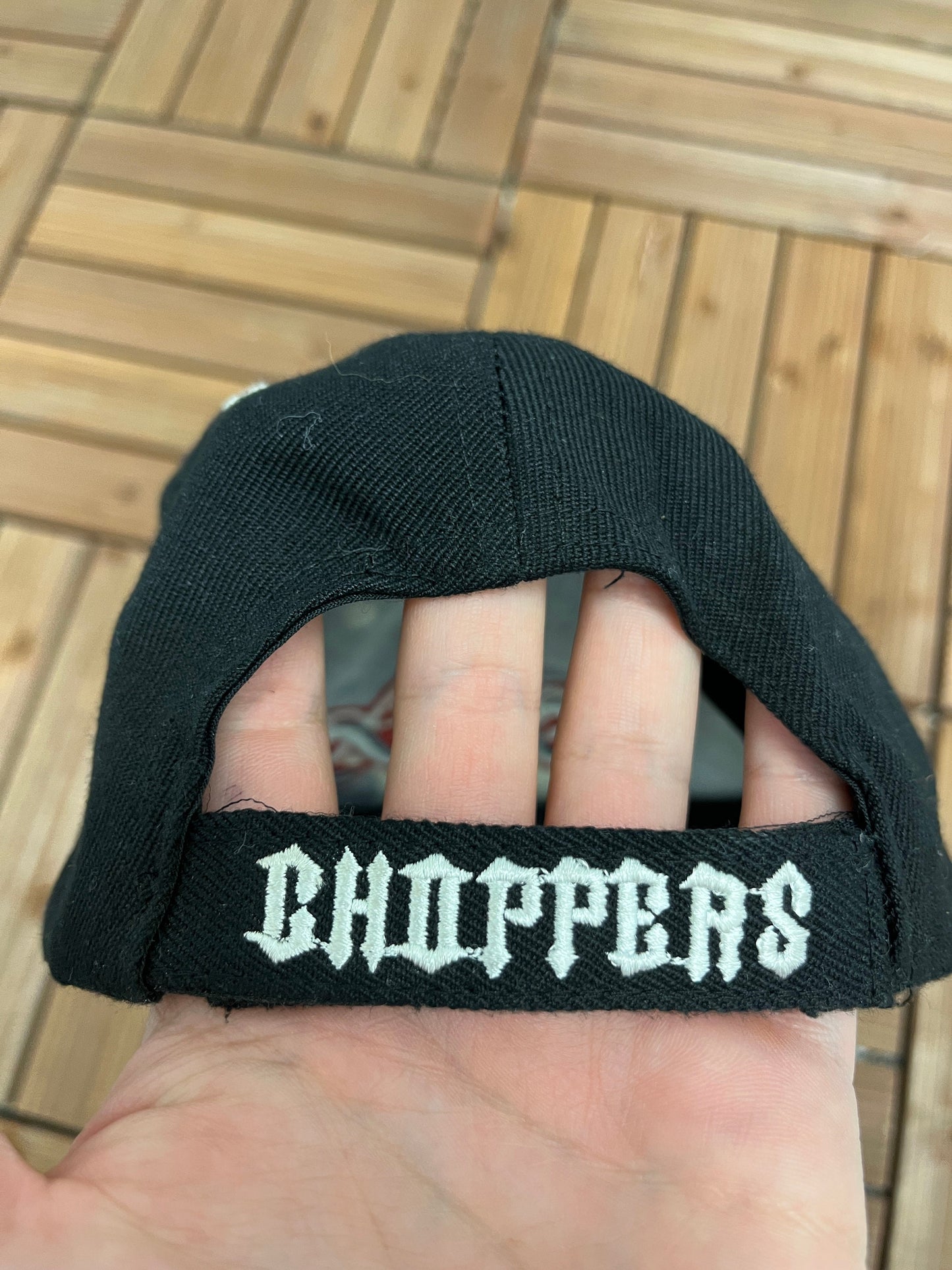 West Coast Choppers Embroidered Hat | Adjustable With Strap Back | Vintage 2000s Bikers Black Hat | Free Shipping to America |