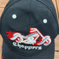 West Coast Choppers Embroidered Hat | Adjustable With Strap Back | Vintage 2000s Bikers Black Hat | Free Shipping to America |