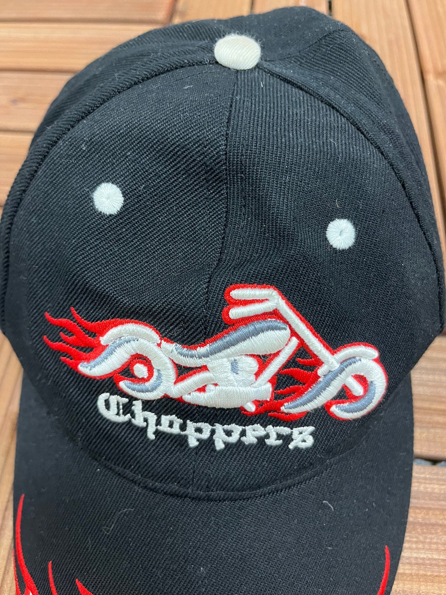 West Coast Choppers Embroidered Hat | Adjustable With Strap Back | Vintage 2000s Bikers Black Hat | Free Shipping to America |