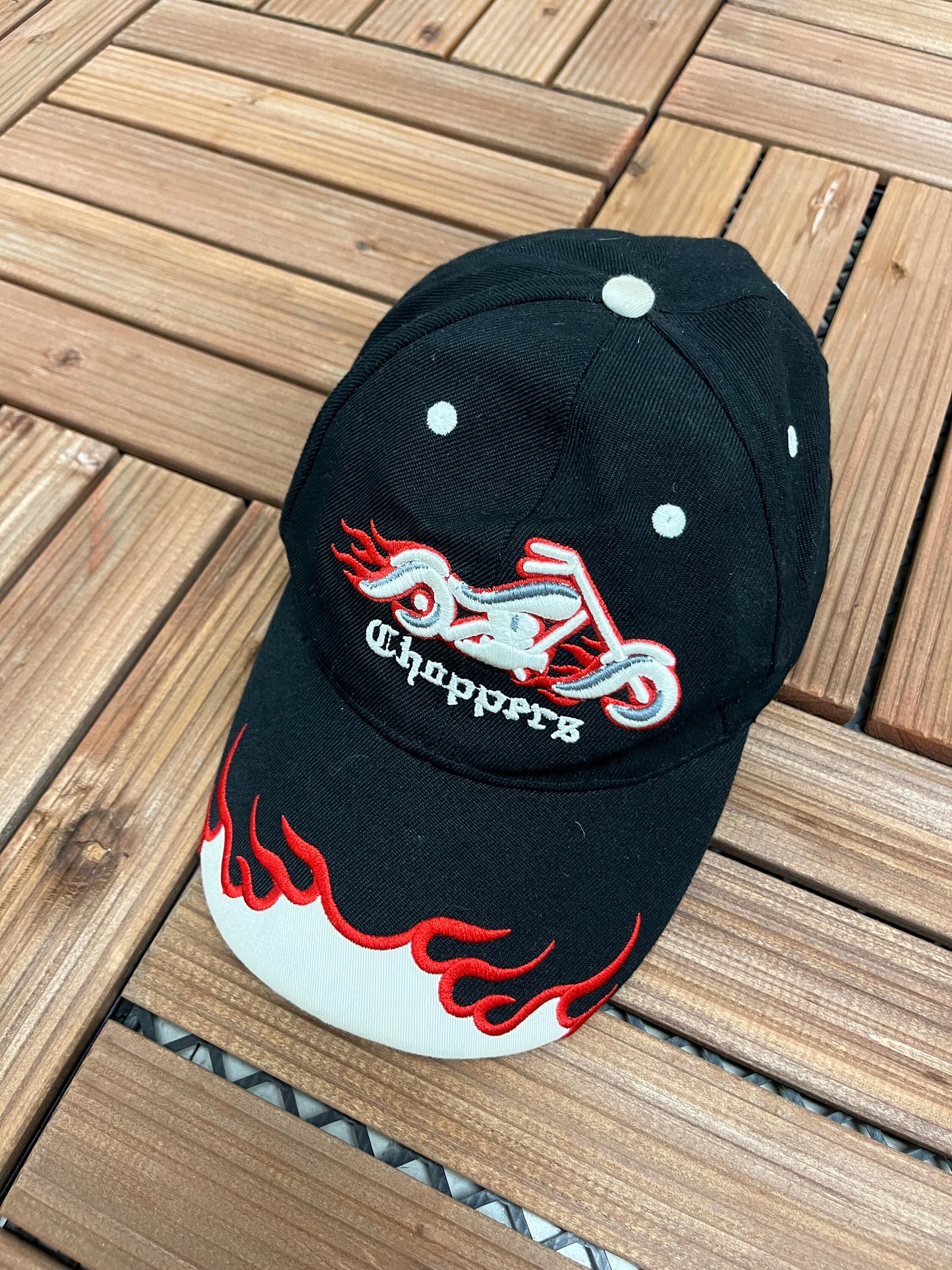 West Coast Choppers Embroidered Hat | Adjustable With Strap Back | Vintage 2000s Bikers Black Hat | Free Shipping to America |