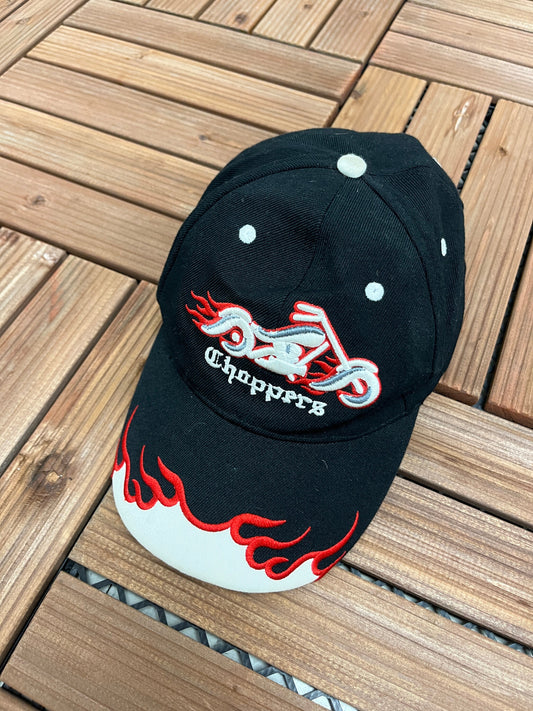 West Coast Choppers Embroidered Hat | Adjustable With Strap Back | Vintage 2000s Bikers Black Hat | Free Shipping to America |