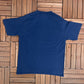Dale Earnhardt Jr Budweiser NASCAR Graphic Tee | Size Large | Vintage 2000s Blue Racing T-Shirt | Chase Authentics | Free Shipping to USA |