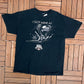 Harley Davidson London, Ontario Graphic Tee | Size Large | Vintage 2000s Motorcycle Biker Black T-Shirt | Free Shipping to USA |