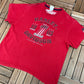 Harley Davidson Viking Land St. Cloud, Minnesota Graphic Tee | Size XL | Vintage 2000s Motorcycle Biker Red T-Shirt | Free Shipping to USA |