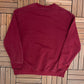 Nike Small Embroidered Swoosh Graphic Crewneck | Size XX-Large | Vintage 2000s Maroon Branded Swoosh Sweater  | Free Shipping to USA |