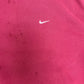 Nike Small Embroidered Swoosh Graphic Crewneck | Size XX-Large | Vintage 2000s Maroon Branded Swoosh Sweater  | Free Shipping to USA |