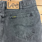 Lee Branded Straight Leg Fit Black Jeans | Size 34 x 30 | Vintage 1990s American Branded Faded Black Jeans | Free Shipping to USA |