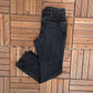 Lee Branded Straight Leg Fit Black Jeans | Size 34 x 30 | Vintage 1990s American Branded Faded Black Jeans | Free Shipping to USA |
