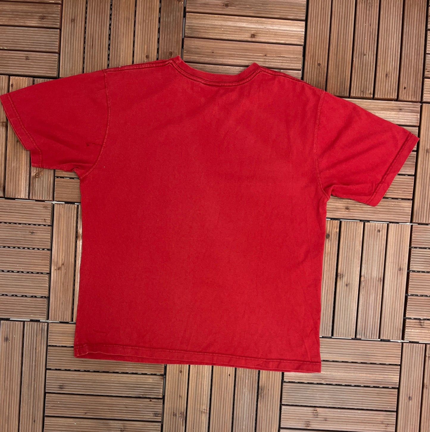 Canadian Pacific Railway Graphic Tee | Size XX-Large | Vintage 2000s Red Promotional Red T-Shirt | Made in Canada | Free Shipping to USA |