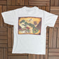 The Islands Of Hawaii Graphic Tee | Size Medium | Vintage 2000s Promotional Tourist White T-Shirt |