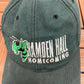 Hamden Hall Hornets Homecoming Graphic Hat | Adjustable With Slide | Vintage 2000s High School Starter Green Cap | Free Shipping to USA |