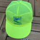 NLGI Sawgrass '95 Graphic Hat | Adjustable With Sliding Strap | Vintage 1990s Promotional Yellow / Green Cap |
