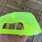 NLGI Sawgrass '95 Graphic Hat | Adjustable With Sliding Strap | Vintage 1990s Promotional Yellow / Green Cap |
