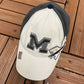 University of Michigan Wolverines Embroidered Graphic Hat | One Size Fits All | Vintage 2000s White College Cap |